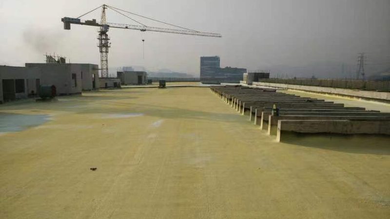 非固化防水涂料厚度不足可能是由于以下几个原因造成的：